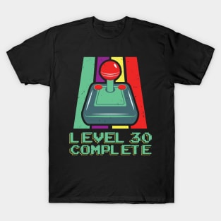 Level 30 Complete for Gamers T-Shirt